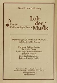 Konzert 1980