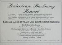 Konzert 1983